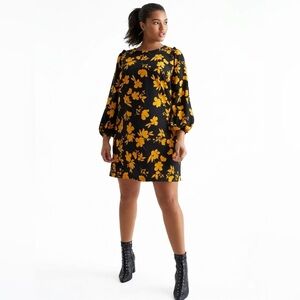 ELOQUII | Floral Shift Dress